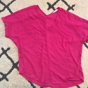 Magenta top